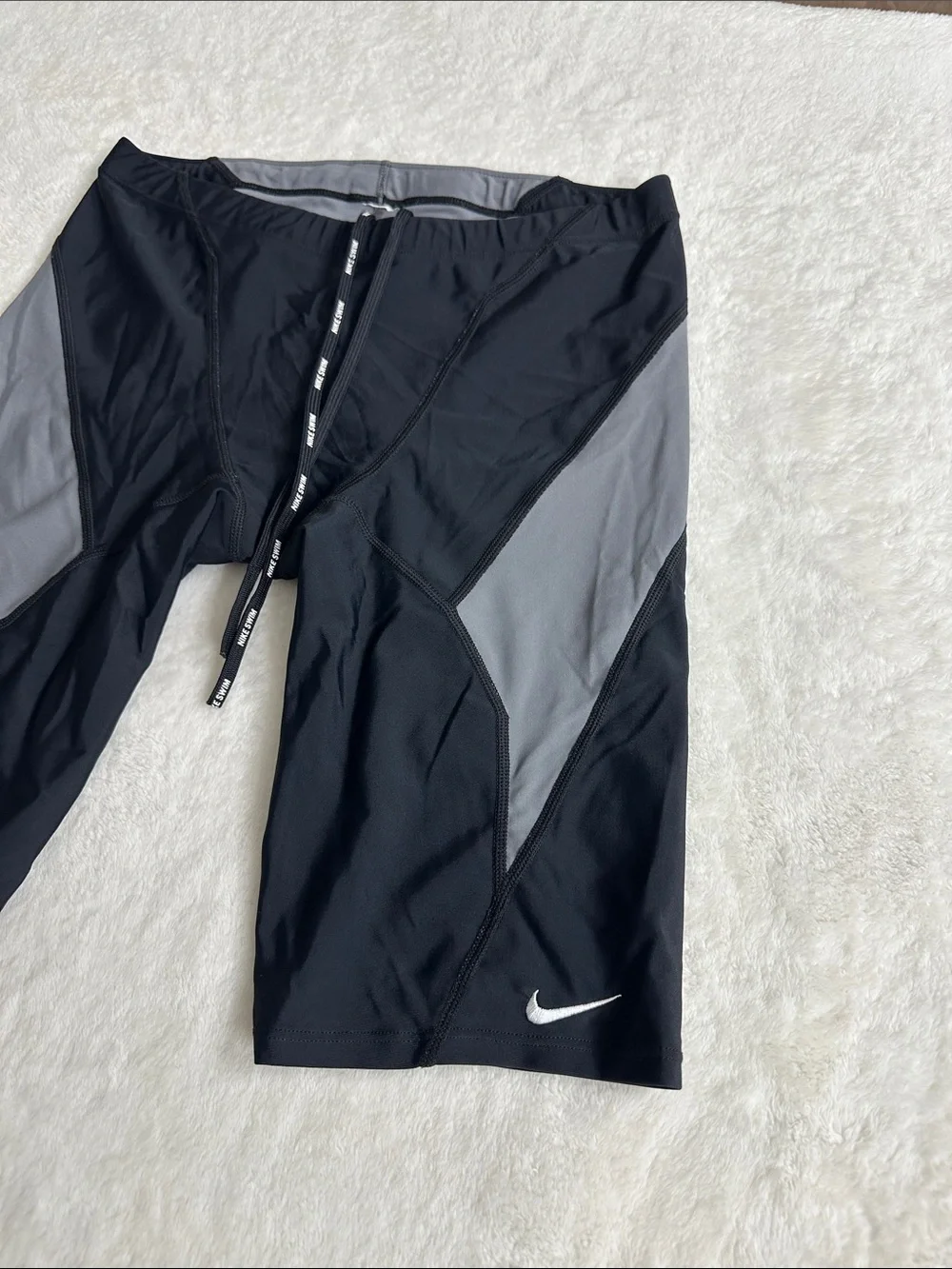 Nike Men’s Black and Gray Jammer Swim shorts
